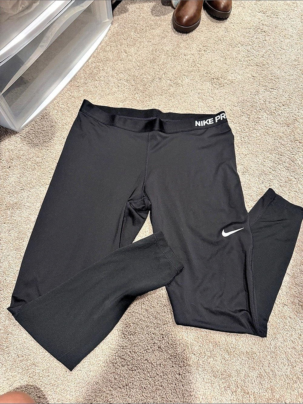 Nike Pro Dri-FIT Black Athletic Leggings
